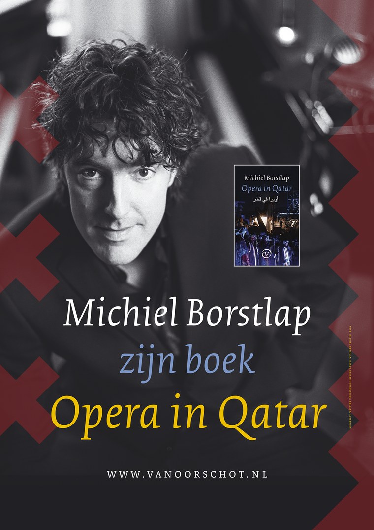 Van Oorschot poster for Opera in Qatar